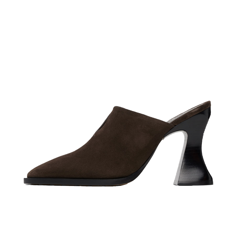 Кросівки та взуття Bottega Veneta Bottega Veneta Cha-Cha Suede Mules Коричневий | 787036 V3QE1