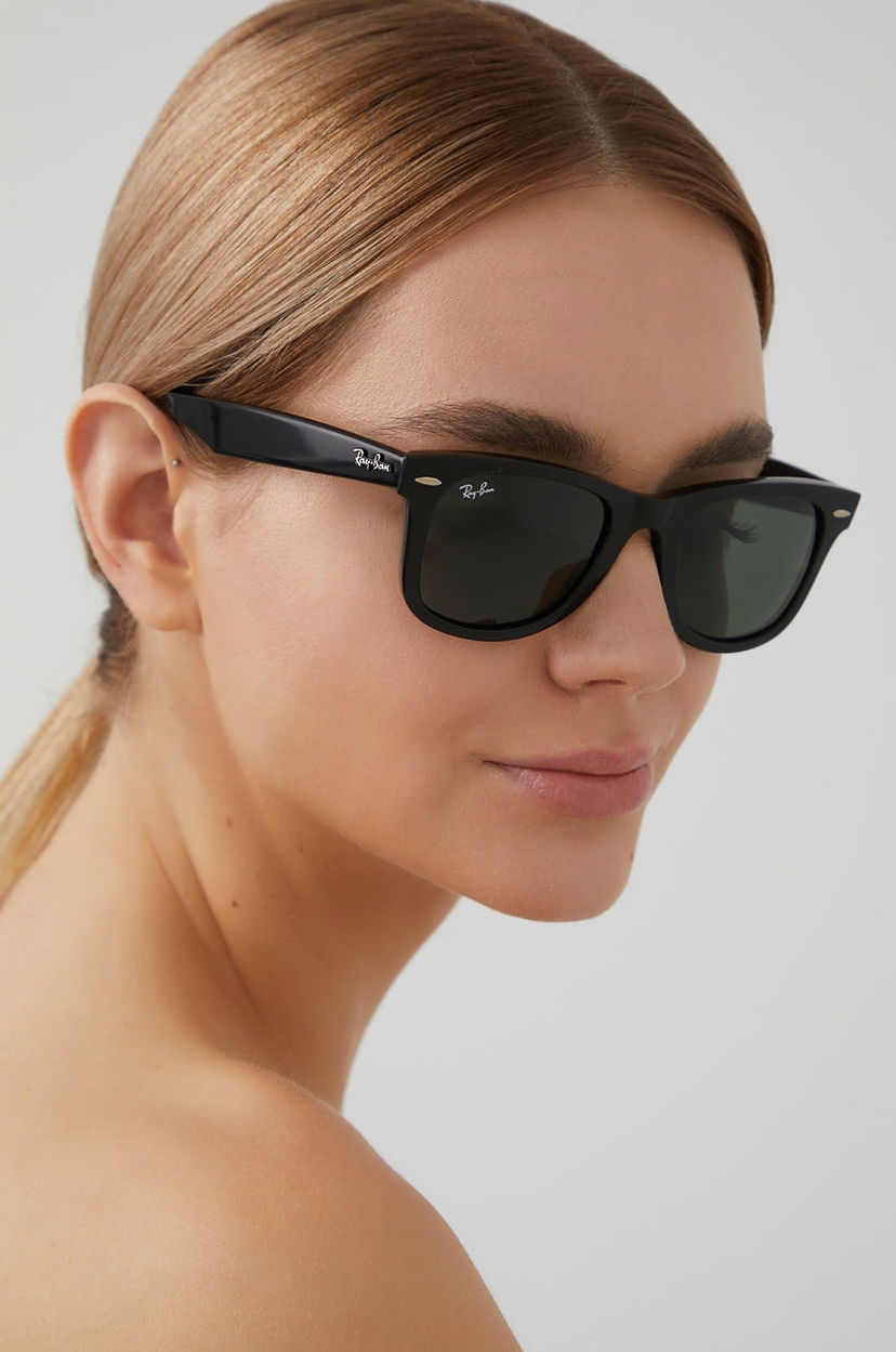 Сонцезахисні окуляри Ray-Ban Ray-Ban WAYFARER Sunglasses чорний | 0RB4340.50.601