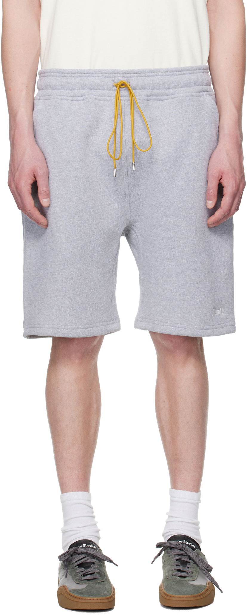 Шорти Rhude Rhude Classique Sweat Shorts Сірий | RHSS25ST02229