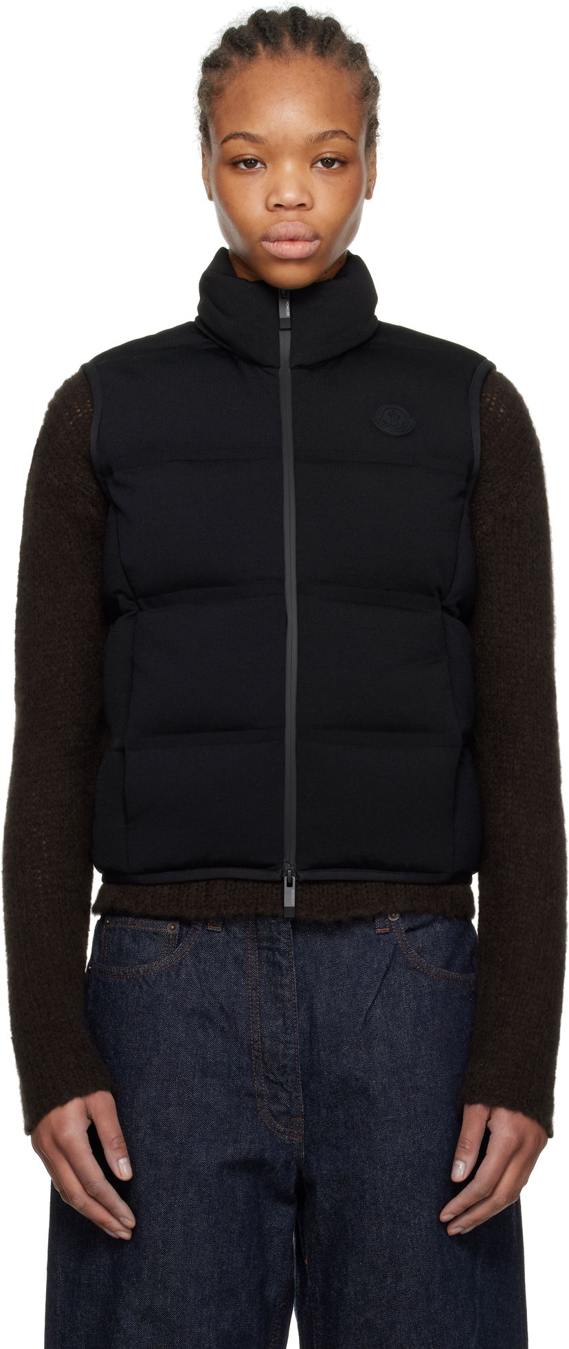 Жилет Moncler Moncler Quilted Down Vest чорний | K10939I00003M5412