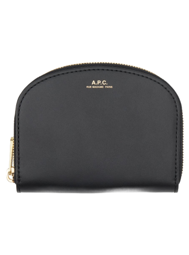 Гаманець A.P.C. Demi-Lune Compact чорний | PXAWV-F63219