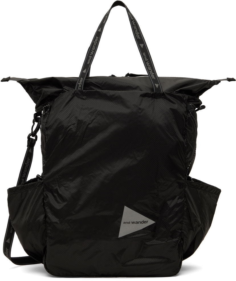 сумка-тоут and wander Sil Tote Bag чорний | 5744975312