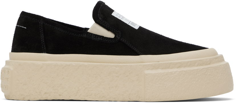 Кросівки та взуття Maison Margiela MM6 Maison Margiela Platform Slip-Ons чорний | S59WS0238 P5246