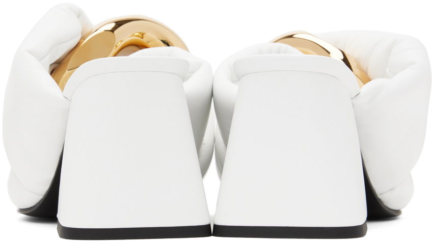 Кросівки та взуття JW Anderson JW Anderson Chain Twist Mules білий | ANW40090A, 1