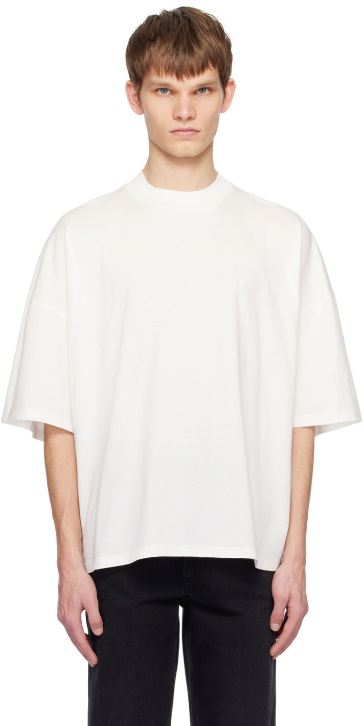 Футболка The Row Dustin Relaxed-Fit T-Shirt білий | 289-K291