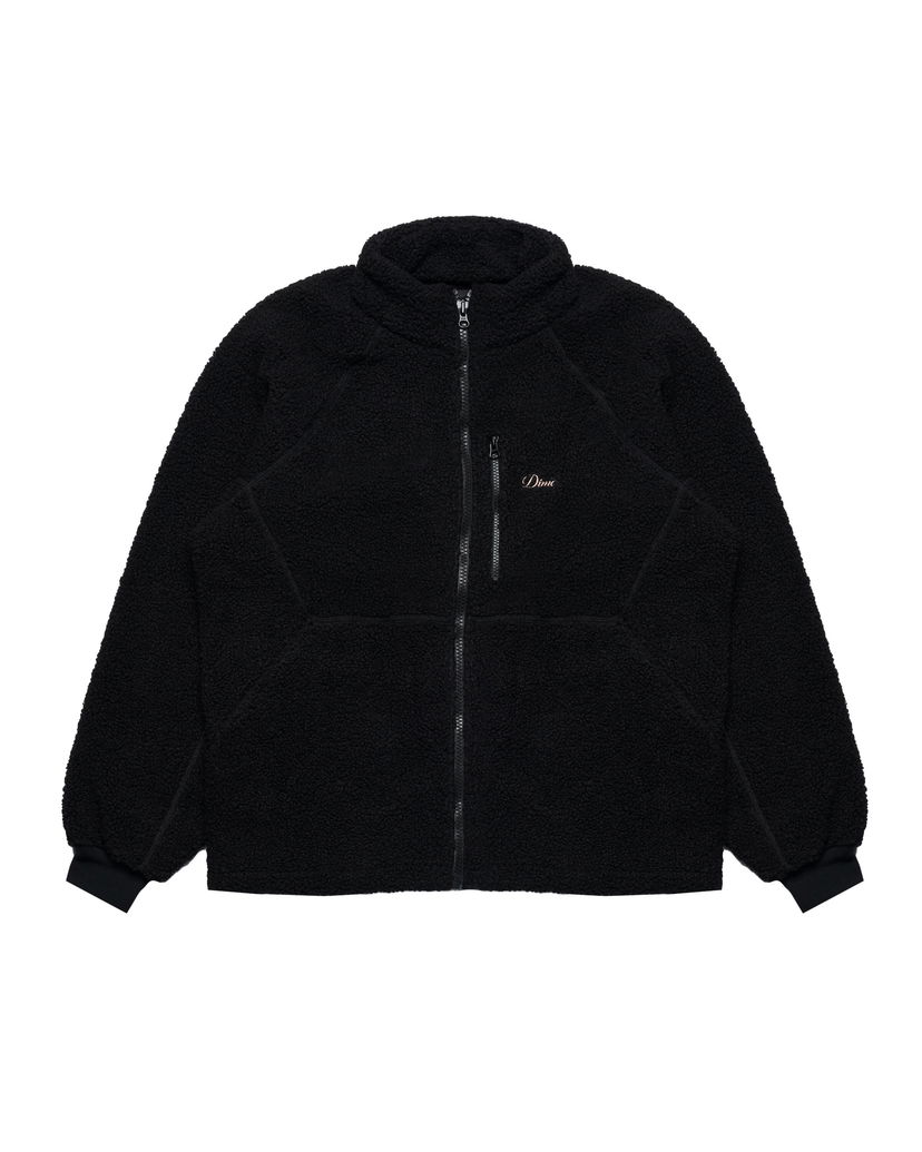 Світшоти Dime Sherpa Zip Fleece Jacket чорний | DIMEHO246BLK