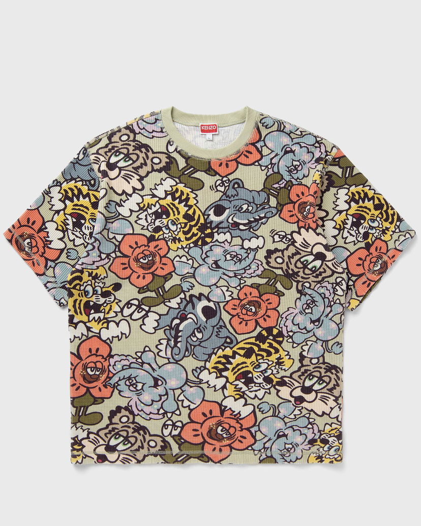 Футболка KENZO Kenzo x Verdy Collection Oversize T-Shirt Зелений | FF55TS4934WD.MU