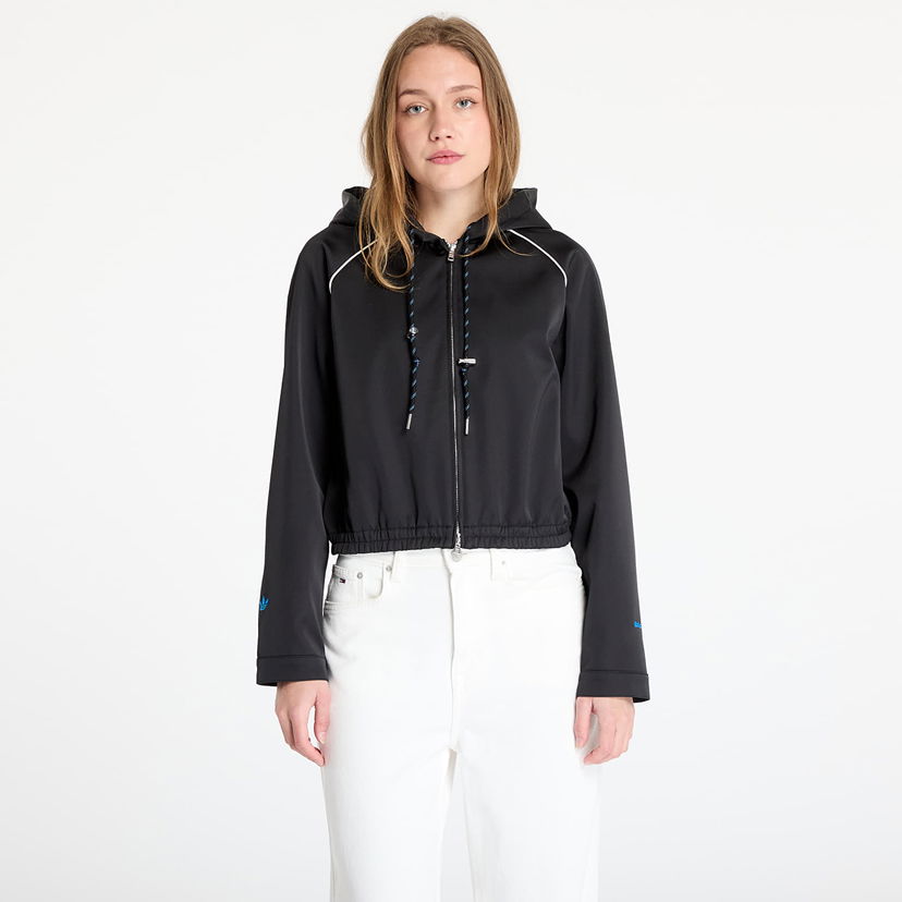 Куртка adidas Originals Wales Bonner Satin Track Top чорний | JW1110