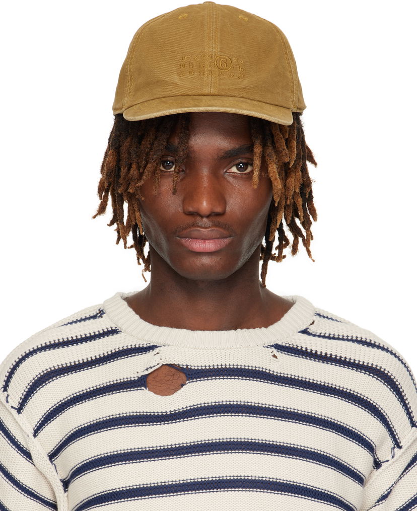Кепка Maison Margiela MM6 Maison Margiela Baseball Cap Коричневий | SH0TC0005 M35346