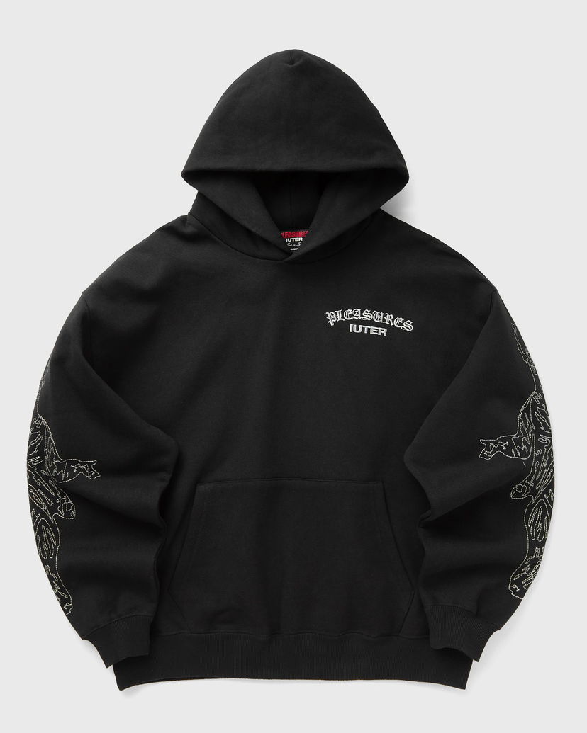 Світшоти Pleasures Iuter Andrea Hoodie чорний | P24IU005-BLACK