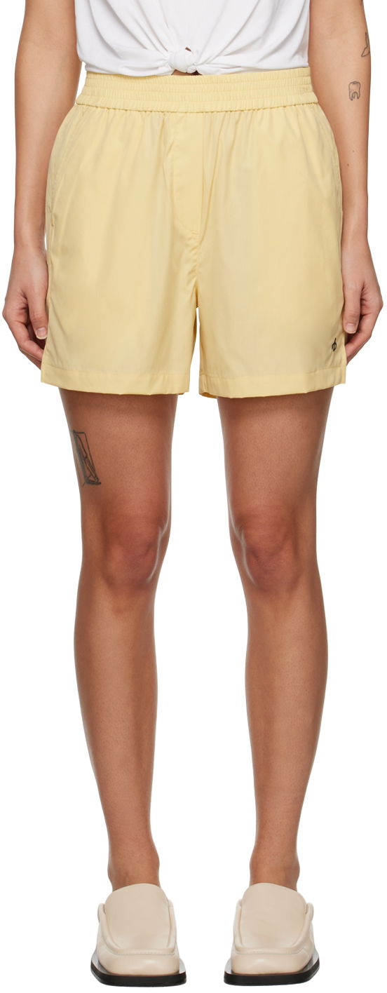 Шорти rag & bone Women's Emma Casual Shorts Жовтий | WAW23S9011ZE11