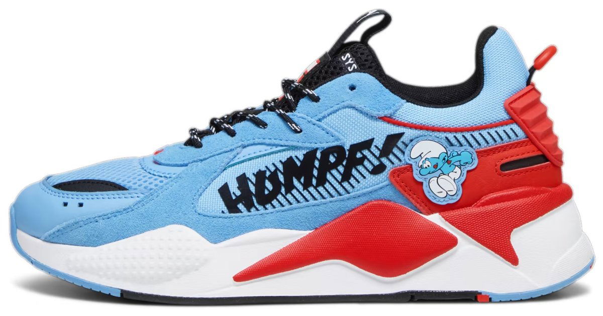 Кросівки та взуття Puma RS-X The Smurfs Бірюзовий | 393533-01, 1