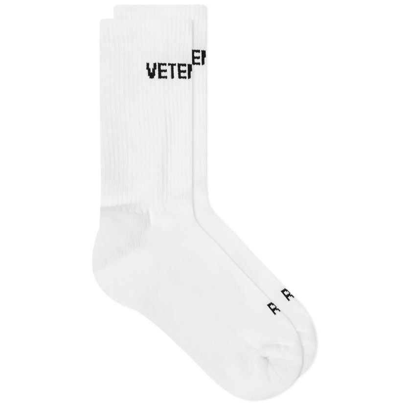 Шкарпетки VETEMENTS Logo Socks білий | UE54SO140W
