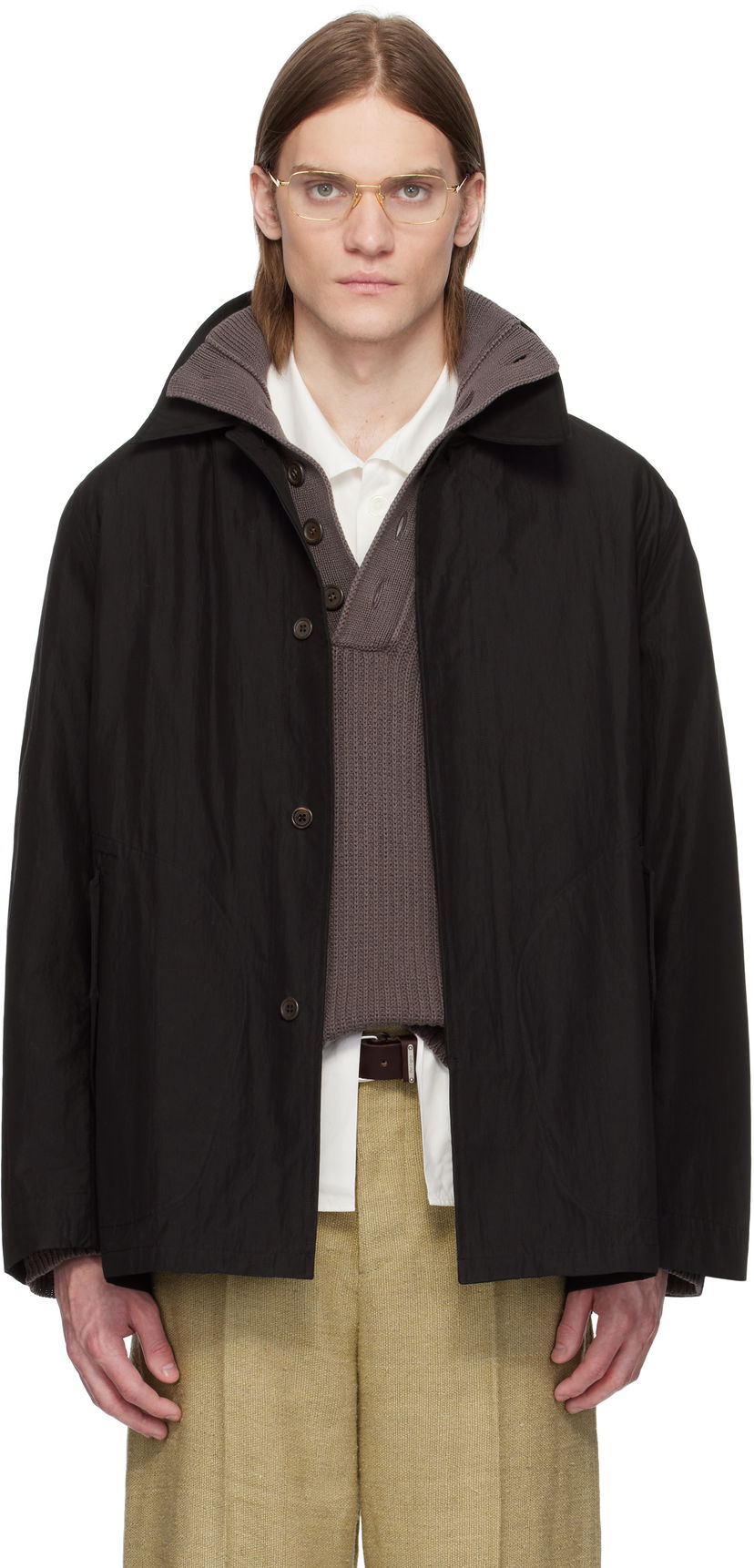 Парка OUR LEGACY Our Legacy Lead Jacket чорний | M2252LB