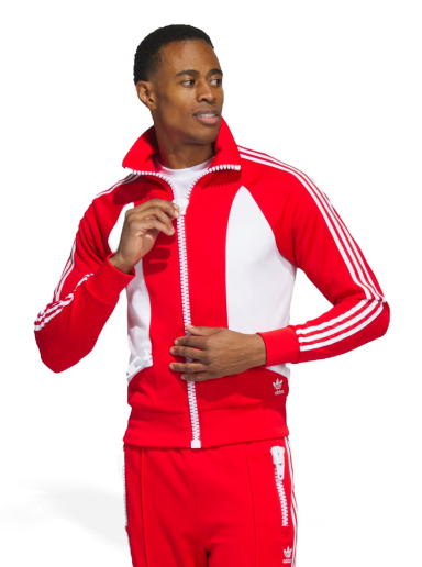 Куртка adidas Originals x Jeremy Scott Big Zip Jacket Червоний | HY1812