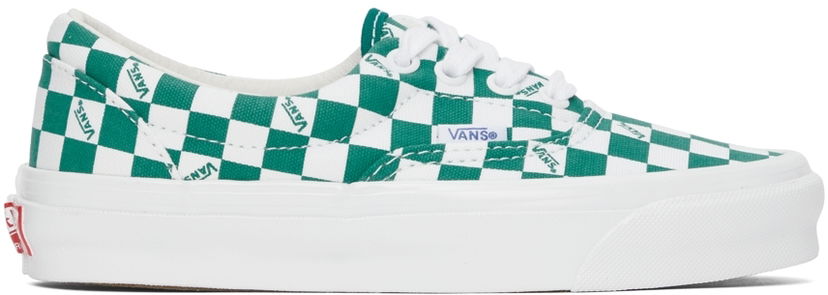 Кросівки та взуття Vans Vault Checkerboard OG Era LX Зелений | VN0A3CXN9TX