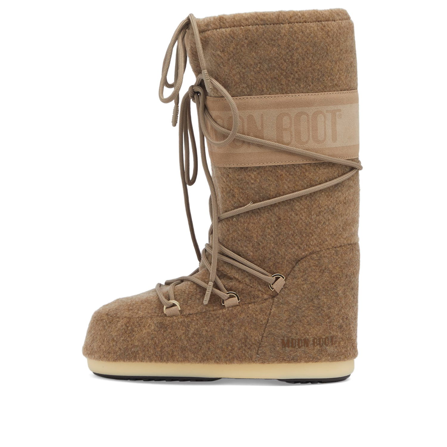 Кросівки та взуття Moon Boot Moon Boot Icon Felt Boots Коричневий | 80D1402960-L017, 0
