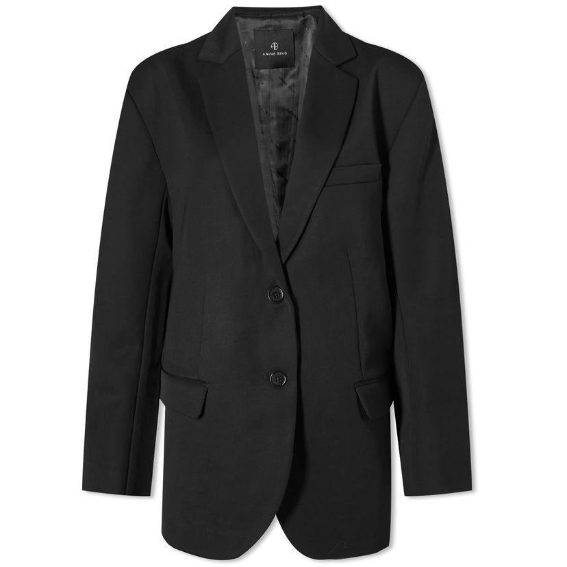Куртка Anine Bing Quinn Blazer Jacket чорний | A-01-7073-001