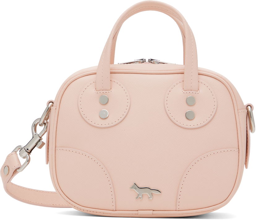Сумочка MAISON KITSUNÉ Maison Kitsuné Boogie Crossbody Bag Рожевий | LW05143LR0022