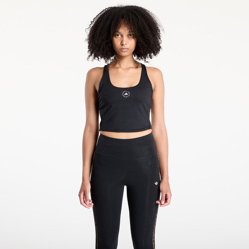 Безрукавка adidas Performance adidas by Stella McCartney Yoga Crop Top чорний | JW1999