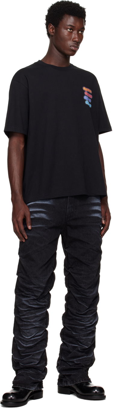 Джинси We11done We11done Textured Fold Jeans чорний | WD-DP2-25-356-M-BK, 3