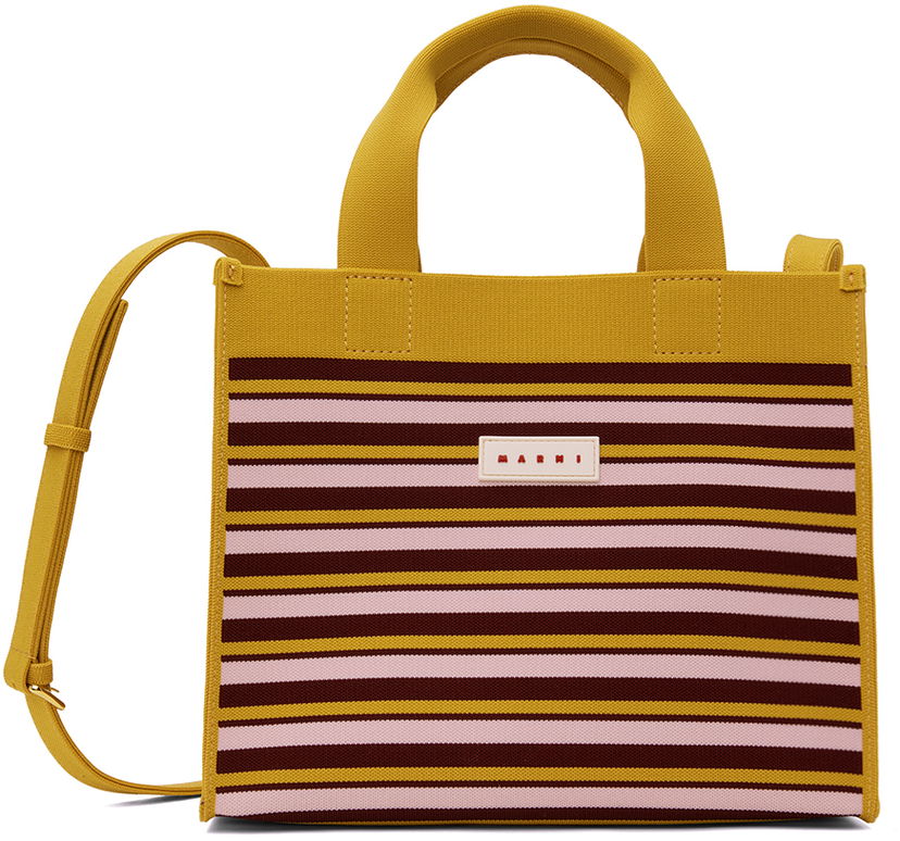 сумка-тоут Marni Small Shopping Tote Bag Рожевий | SHMP0083Q1 P6485