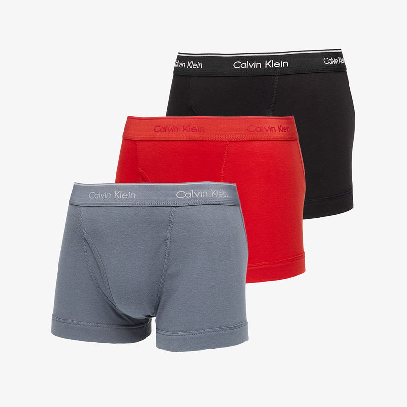 Боксери CALVIN KLEIN Calvin Klein Trunk 3-Pack Boxer Briefs Різнокольоровий | 000NB4002A 058