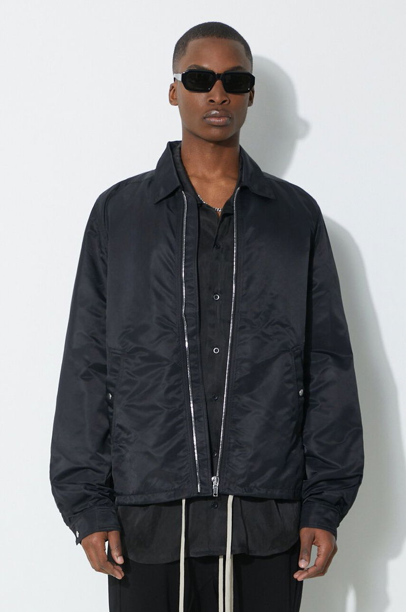 Куртка Rick Owens Zipfront Jacket чорний | DU01D1783.BRET1.09