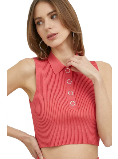 Кроп-топи BOSS Top Рожевий | 50486095