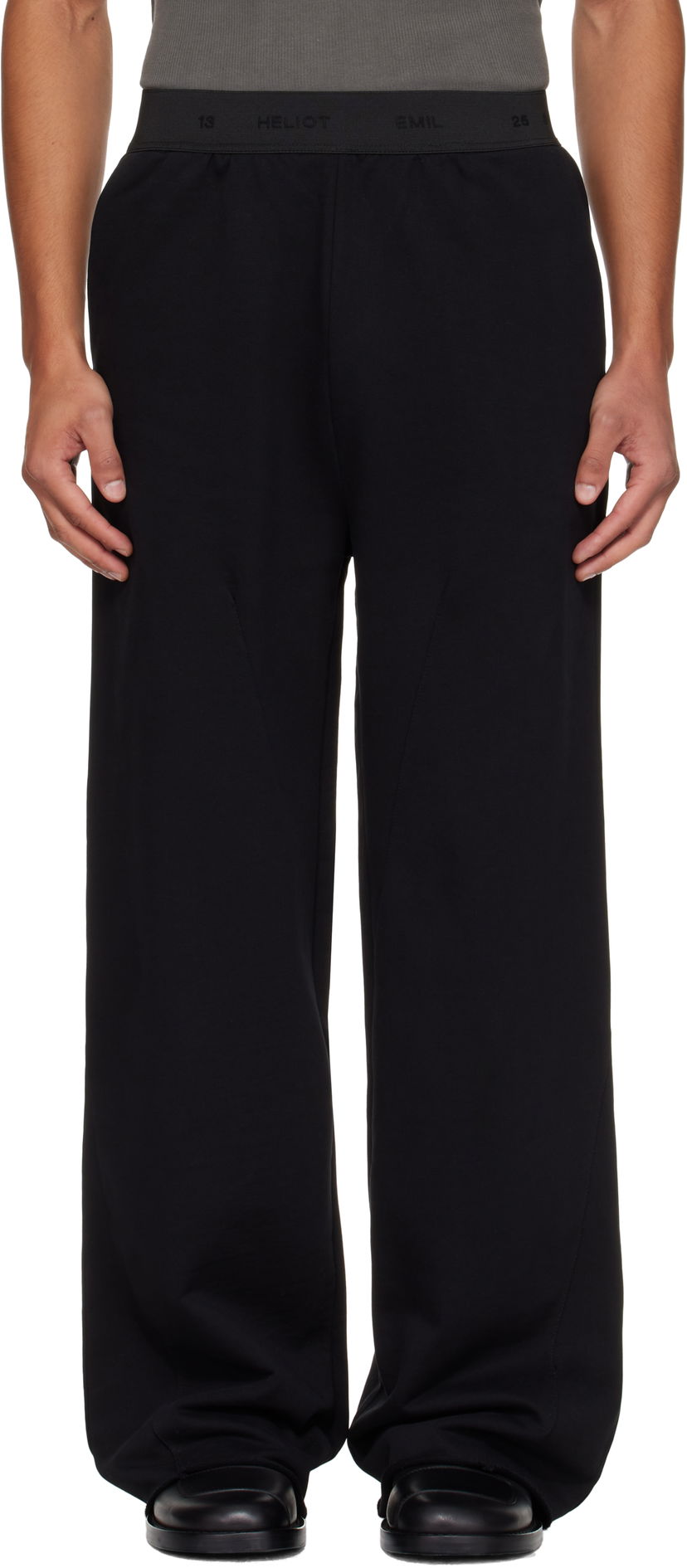 Спортивні штани HELIOT EMIL HELIOT EMIL Plannar Sweatpants чорний | AW25_M_10_215_BLK01