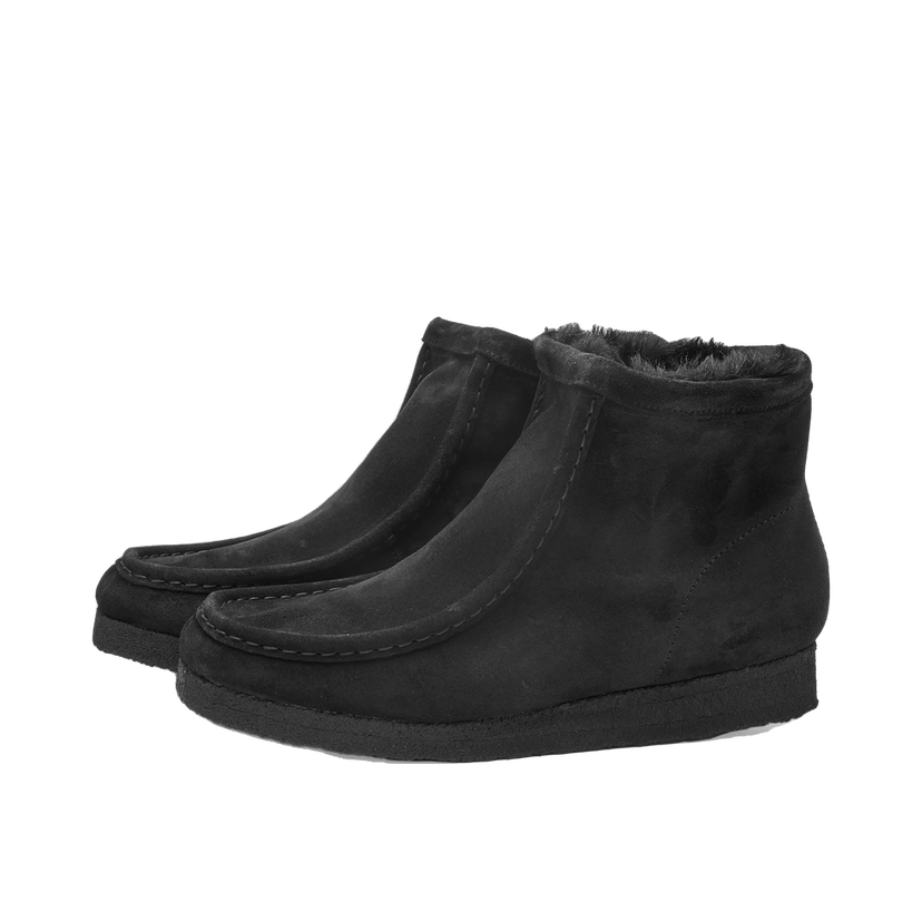 Кросівки та взуття Clarks Wallabee Hi Boots чорний | 26169534