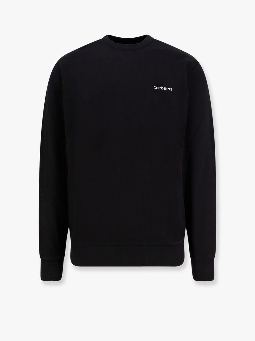Світшоти Carhartt WIP Embroidered Logo Sweatshirt чорний | I0344960D2XX