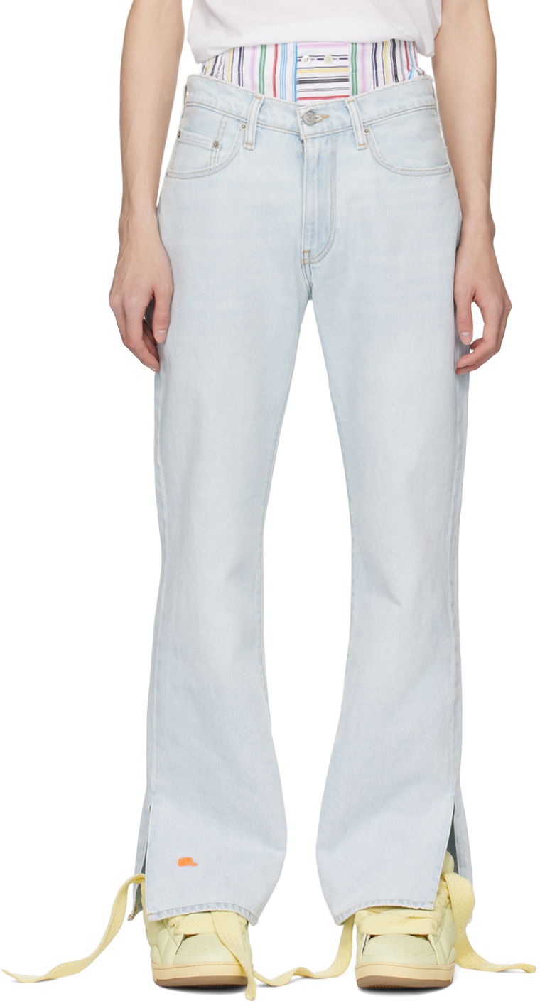 Джинси ERL Bootcut Jeans Синій | ERL08P201