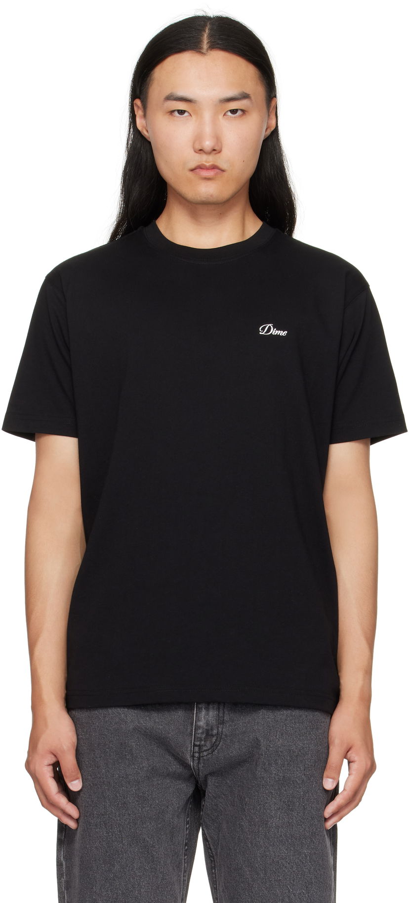 Футболка Dime Dime Cursive Logo T-Shirt чорний | DIMEFA2544BLK
