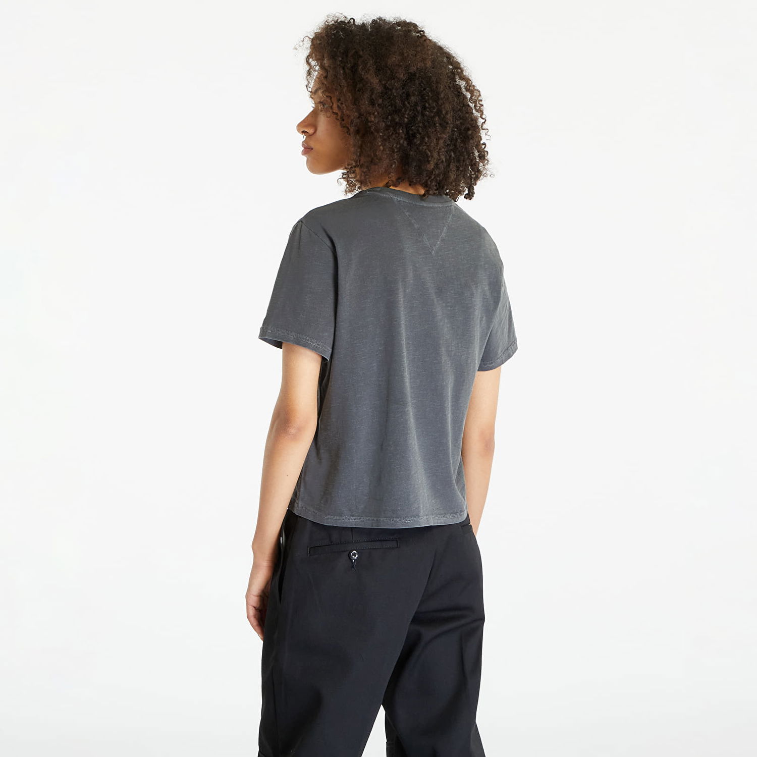 Футболка Tommy Hilfiger Classics Leo Short Sleeve Tee "New Charcoal" Сірий | DW0DW16457 PUB, 1