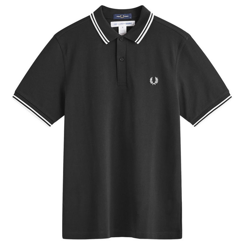 Сорочка поло Comme des Garçons Back Print Polo Black чорний | FN-T502-1