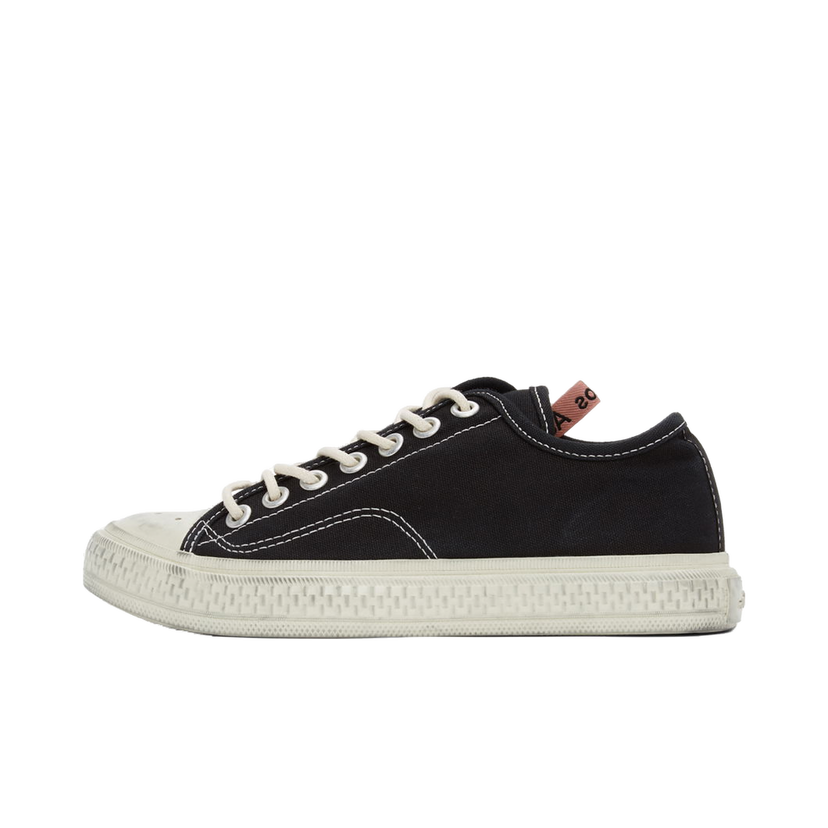 Кросівки та взуття Acne Studios Black Canvas Low-Top чорний | AD0347-CGL