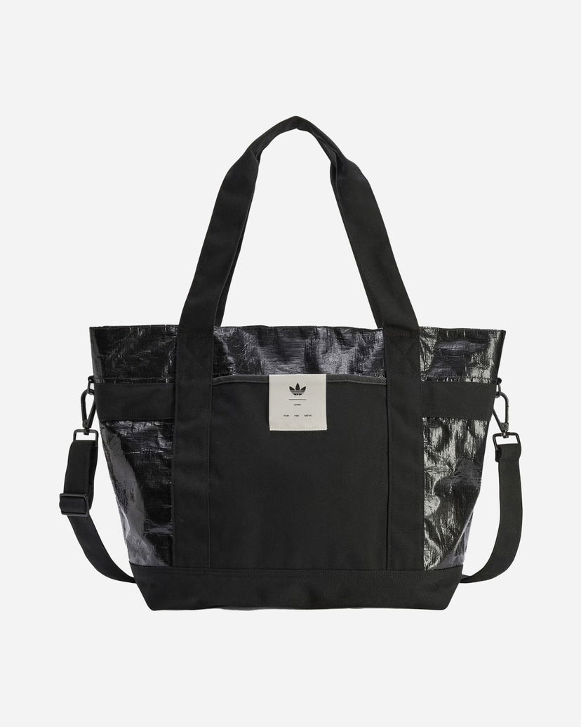 сумка-тоут adidas Originals SFTM Convertible Textured Tote Bag чорний | KC2774