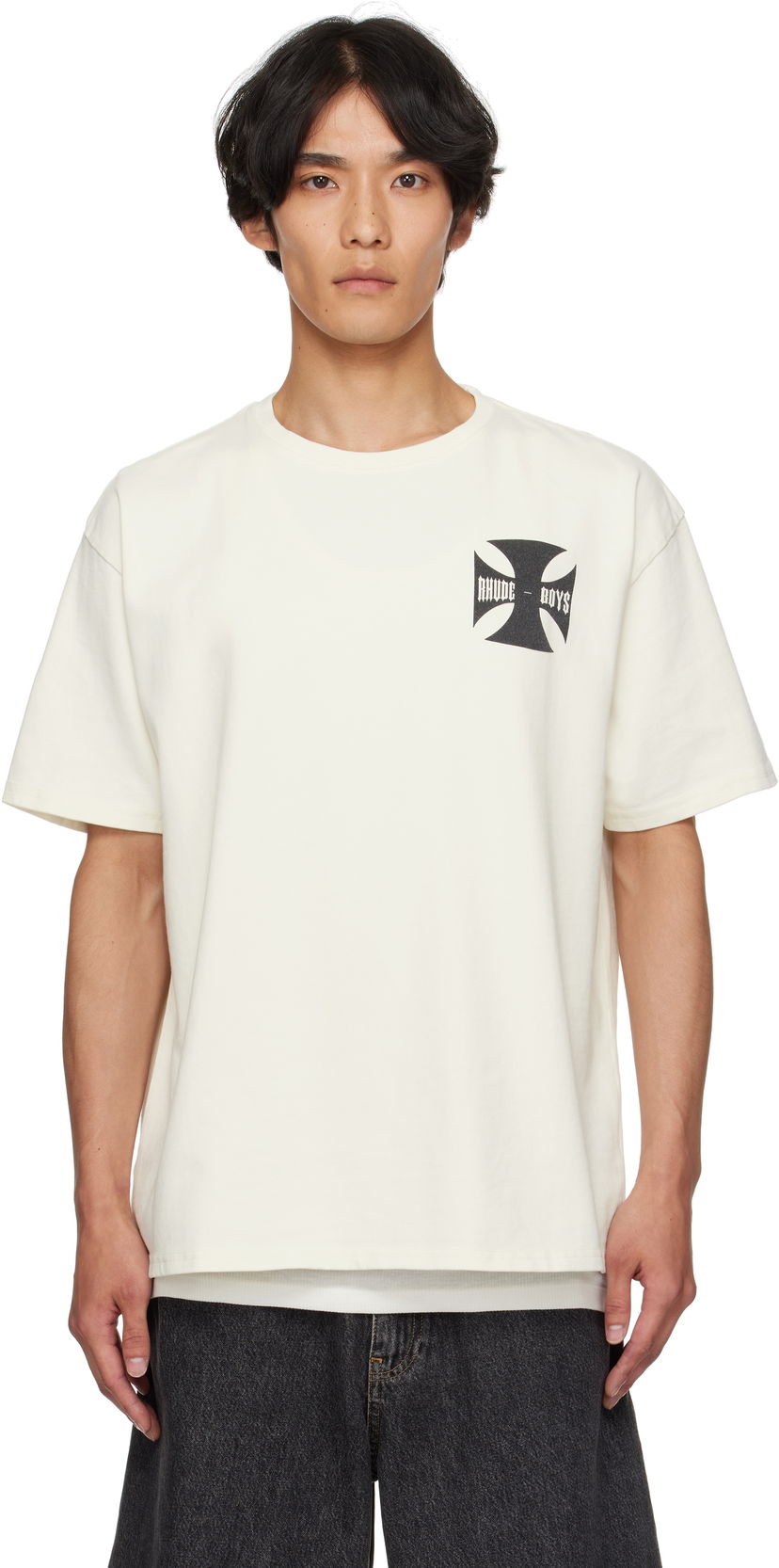 Футболка Rhude Rhude 'Rhude Boys' T-Shirt білий | RHPF25TT24012