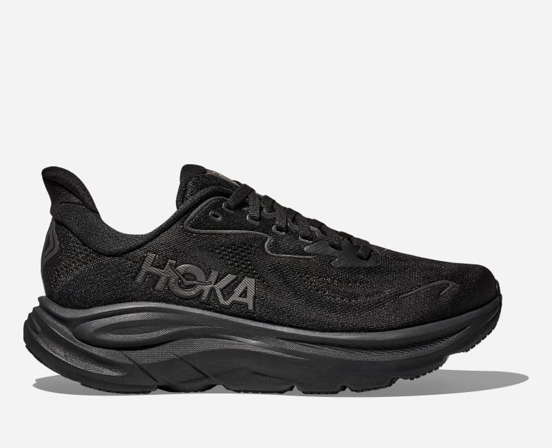 Кросівки та взуття Hoka One One Clifton 10, 15.5 чорний | 1162030-BBLC