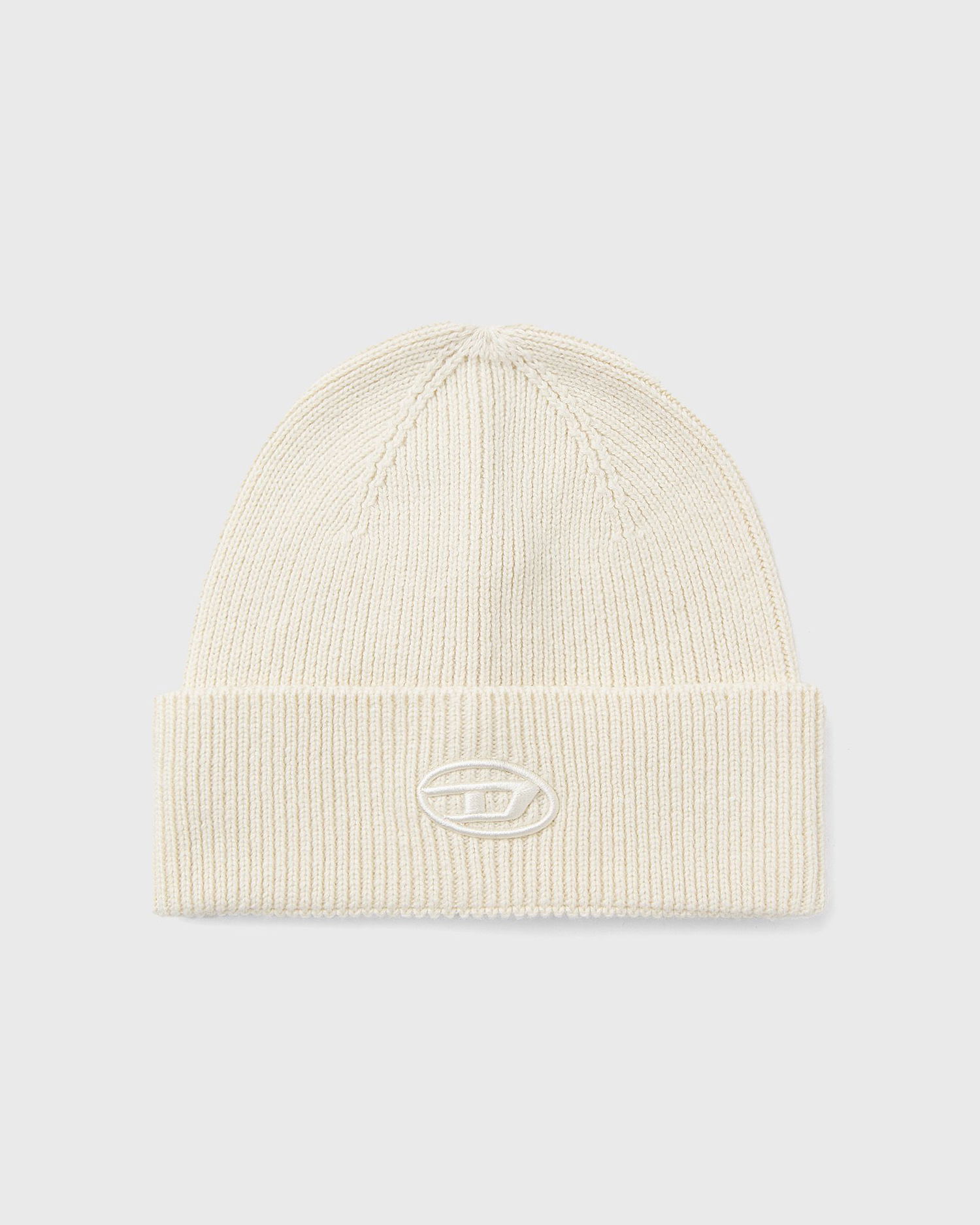 Шапка Diesel Beanie with Logo бежевий | A04092-0DAOB-1AB, 0