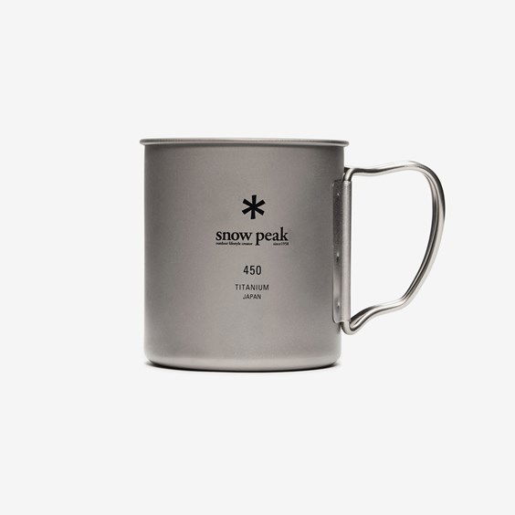 Домашній декор Snow Peak Titanium Single Cup 450 Металік | MG-143