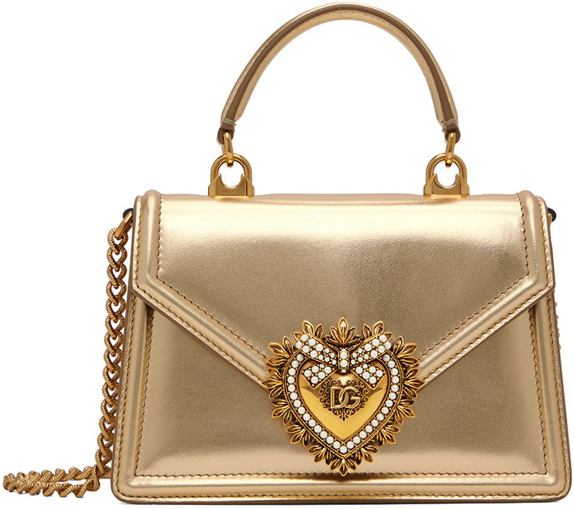 Сумочка Dolce & Gabbana Gold Small Devotion Bag Різнокольоровий | BB6711 A1016
