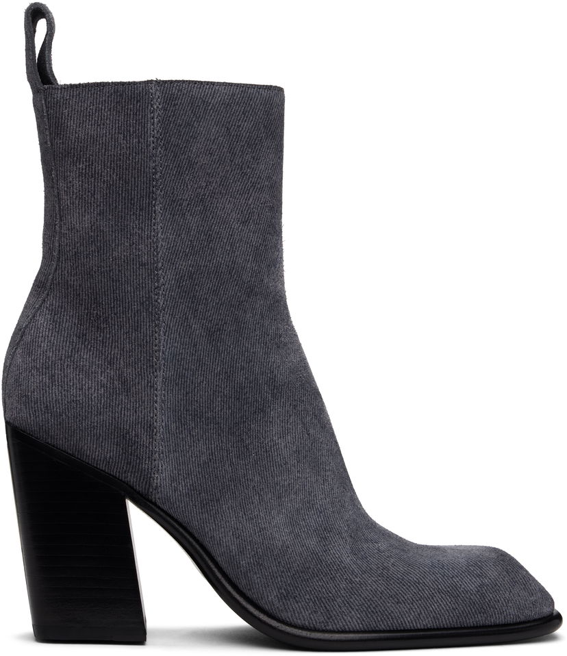 Догляд за взуттям Alexander Wang Alexander Wang Throttle Ankle Boots Сірий | 30424B037