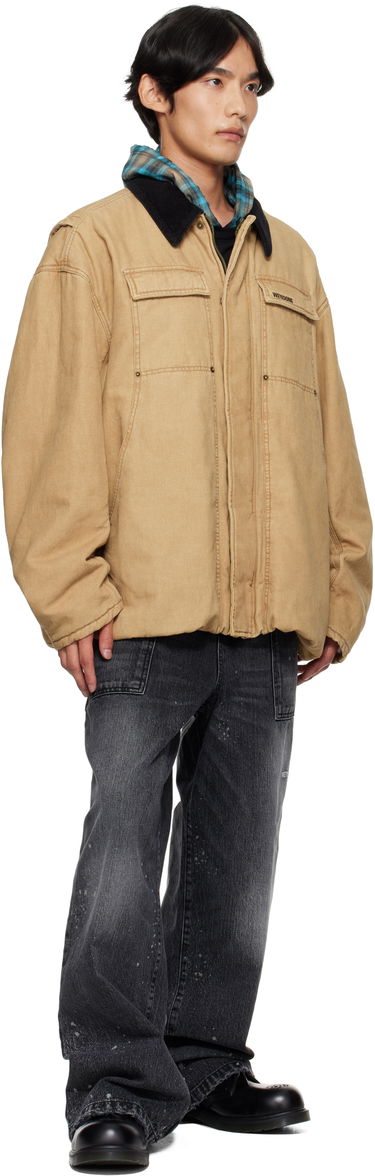 Куртка We11done We11done Washed Work Jacket бежевий | WD-JP2-25-070-U-BG, 3