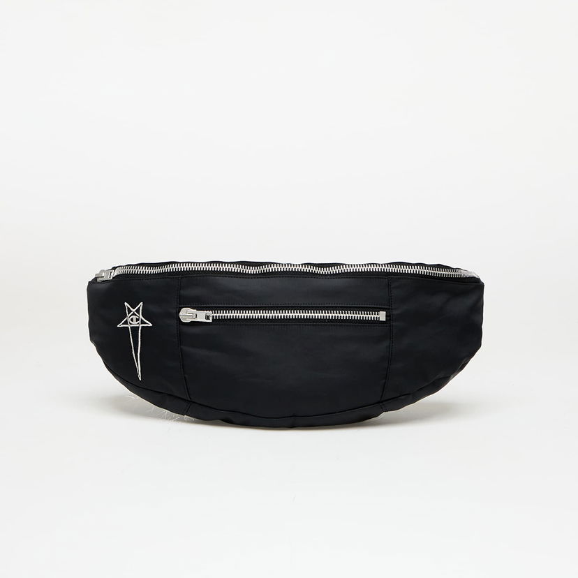 Поясна сумка Rick Owens Rick Owens DRKSHDW x Champion Bumbag чорний | CM01E6203 CHNY 09