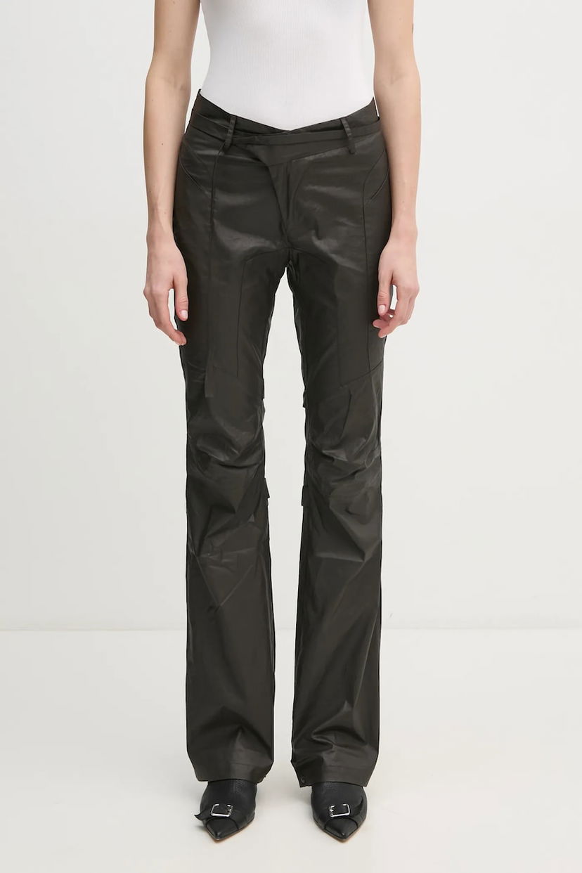 Штани Ottolinger Ottolinger Deconstructed Flared Pants чорний | 2209080105