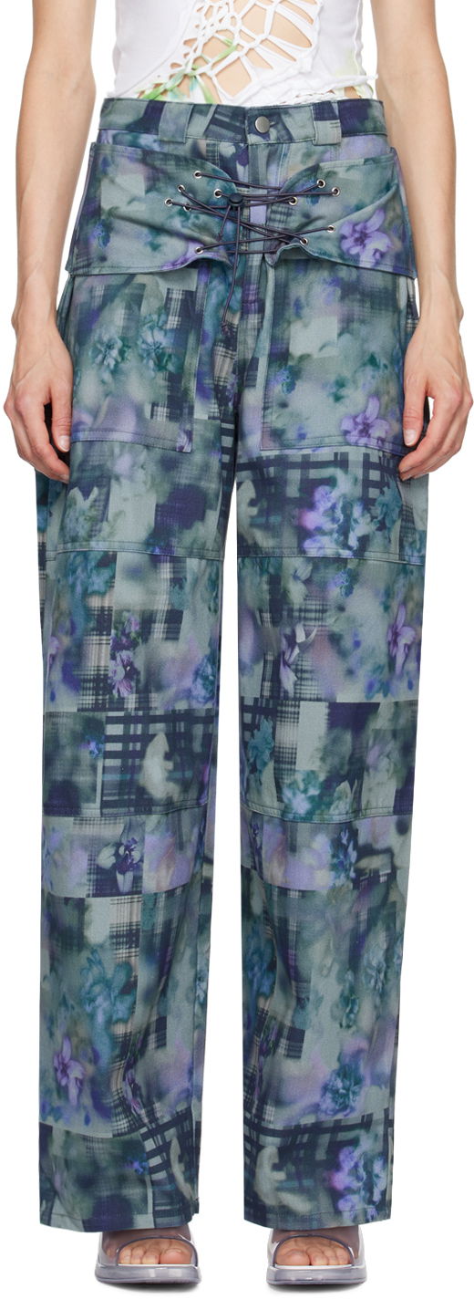 Штани карго Collina Strada Collina Strada Bungee Cargo Pants Різнокольоровий | XX6031
