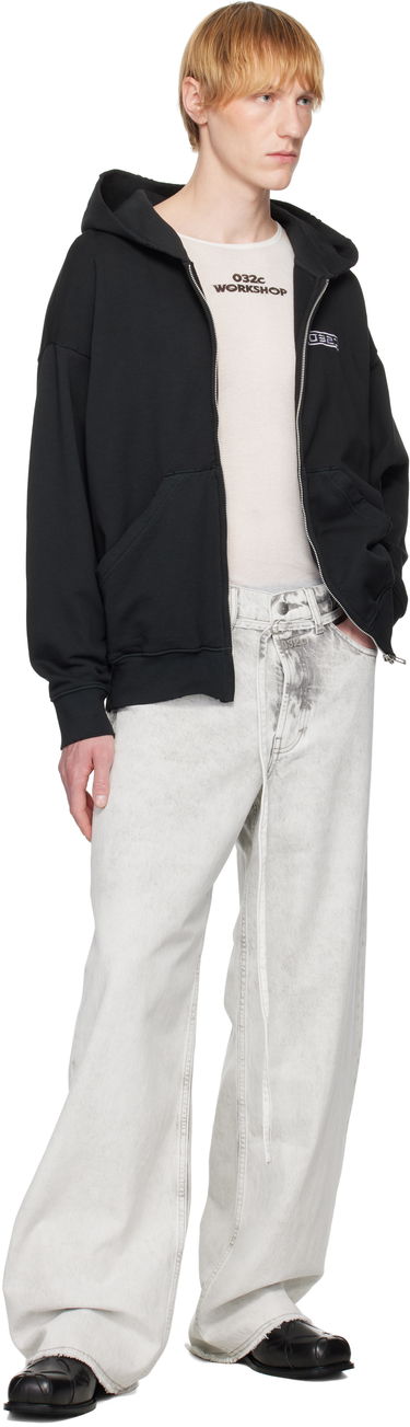 Світшоти 032C 032c "Routine" Zip-Up Hoodie чорний | S25-URC-0841-050, 3