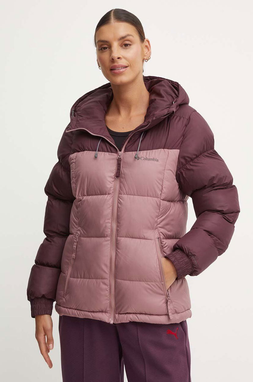 Пуховик Columbia Pike Lake Winter Hooded Jacket Фіолетовий | 2051374